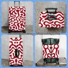 1PC / Flat Print Design / Luggage Cover (Only Luggage Cover, Not Including Luggage) / Suitable For 20 To 28 Inch Luggage / Made Of Thickened Fabric / Essential Accessory For Your Travel And Checked Luggage. - Multicolor - View 10