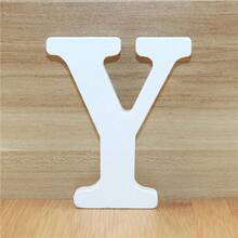 6 Inch White Wooden Letters, Unfinished Wooden Letters, Suitable For Wall Decoration, Standing Decorative Letters, Sliced Sign Decoration, Can Be Used For Crafts, Home Party Projects, Birthdays, Graduations, Etc., The Best Gift Choice. - 1PC - View 15