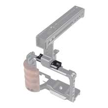 Upgraded Elastic Safety Pin Quick Release Slide NATO Rail 1/4"-20 Mounting Screw, Compatible With NATO Clamp Accessories, DSLR Camera Cage, Top Handle, Side Handle, Etc. - View 1