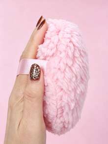 2pcs Ultra Soft Latex-Free Washable Reusable Large Pink Sponges, Suitable For Talcum Powder, Loose Powder, Mineral Powder, Setting Powder, Skincare, Face & Body Makeup And Compact Powder Use. Makeup Puff, Exquisite Beauty Accessory, Dressing Table Decor, Christmas, Halloween - Multicolor - View 8