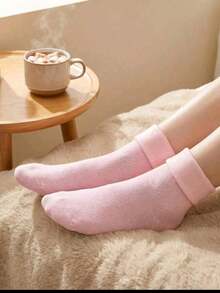 1 Pair Whitening Moisturizing Silicone Socks, Suitable For Dry Cracked Feet Care, Includes Heel Coverage And Calf Care Gel, Deeply Nourishes Feet - Multicolor - View 4