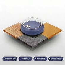 Smart Robot Vacuum Cleaner, Home Cleaning Robot Vacuum Mop Combo, All-In-One Sweeping, Mopping, Vacuuming, USB Rechargeable Intelligent Robot Vacuum Cleaner, Household Cleaning Robot - Black (Pet Hair Killer) - View 7