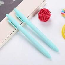 Pink Gel Pens, Black Ink, 6pcs/Pack, 0.5mm Fine Tip Retractable Pens, Quick-Drying Cute & Stylish, Suitable For Women, Teachers, Nurses, Office And School Use - Sets - View 9