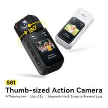 1080P Action Camera With HD Image Quality, 1.47-Inch Mini Camera HD Display, Supports Photo And Video Recording, Suitable For Daily Vlog, Sports, Travel, Art Recording And More - View 10