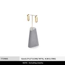 Oirlv 1 PC High-End Jewelry Display Fixtures Ring, Earring, And Necklace Display Cabinets Jewelry Display Stands - Grey - View 13