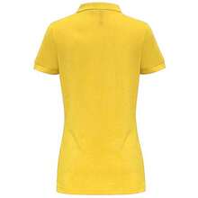 Roly Asquith & Fox Womens/Ladies Plain Basic Short Sleeve Polo Shirt/Top - Sunflower - View 2