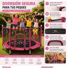 Leisure Trampoline - White - View 6