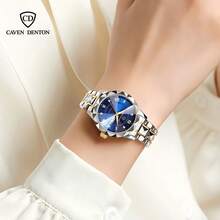 GAVEN DENTON Business Style Fashion Women's Watch IPX8 Waterproof Rating Luminous Date Display Stainless Steel Quartz Movement High Quality Watch Charming Watch Business Watch Gift Best Choice - Multicolor - View 7