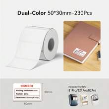 Niimbot Red&Black Dual Color Thermal Label Paper For B21 Pro/B1Pro/B2Pro Printer 300dpi Photo Paper With Adhesive Backing - View 15