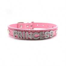 New Hot Sexy Lingerie Accessories PU Leather Letters Choker Collar Rhinestone Customized Punk Rivet Collar Chocker Jewelry Cosplay Sexy Party Gifts - Multicolor - View 17