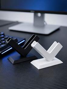 Industrial Style Business Card Holder Desk Display Stand Minimalist Business Card Organizer Office Organizer For Workspace Studio Stabilize And Save Space Workstation Decor Office Supplies Desktop Accessories - Multicolor - View 2