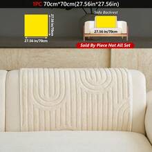 1 buah Bantal Sofa Mewah Baru, Bantalan Kursi Anti Selip Ramah Hewan Peliharaan, Pelindung Sofa, Dekorasi Ruangan, Cocok untuk Sofa 1-4 Dudukan, Serbaguna - MultiWarna - View 41