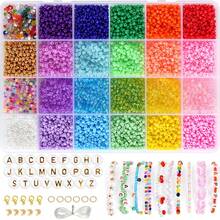 1 Set 3mm Seed Bead Kit For Handmade DIY Bracelets, Necklaces, Earrings, Phone Charms, Craft Supplies, Bag Charms, Storage Box Decorations - A - View 7