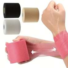6cm*10m Foam-Based Sports Tape, Residue-Free Adhesive, Easy Tear, Suitable For Ankle, Wrist And Knee Sports Foam Bandage - Multicolor - View 4