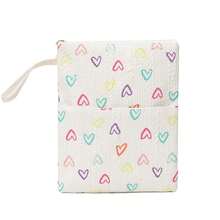 Customized Cute Cartoon Storage Pouch, Unisex, Custom Personalized Design, Multi‑Purpose Pencil Case Organizer Bag. Fresh Aesthetic,Preppy Style - Multicolor - View 8