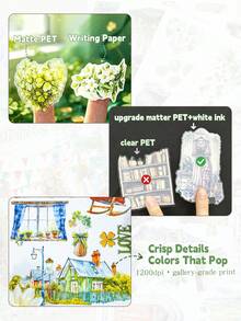 DanSoul 20 Sheets Large St. Patrick's Day Theme Sticker Book, Adult Use, Pre-Cut Dual Material Waterproof Matte PET, Scrapbooking Supplies, Aesthetic Sticker Set, Suitable For Journal Planner DIY Party Art Supplies - Journaling Stickers - View 8