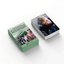 55pcs CO RTIS Laser Card Album GREENGREEN KPOP Star LOMO Photocard - Photo - View 4