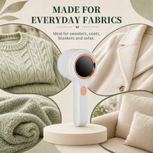 Rechargeable Electric Lint Remover & Fabric Shaver, 3-Speed Adjustable Sweater De-Pilling Machine With Precision Mesh Guard, Suitable For Clothing, Wool Coats, Sofa Furniture - Multicolor - View 6