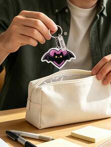 [1 set/3 buah] Set Gantungan Kunci Halloween yang Dipersonalisasi, Gantungan Kunci Stainless Steel yang Dipersonalisasi, Gantungan Kunci dengan Teks & Pola yang Disesuaikan, Suasana Liburan, Bahan Akrilik + Stainless Steel, Cocok untuk Halloween, Penciptaan Suasana Liburan, Hiasan Tas Ransel, Hadiah untuk Pelajar, Hadiah untuk Teman, Pilihan Hadiah Liburan - MultiWarna - View 8