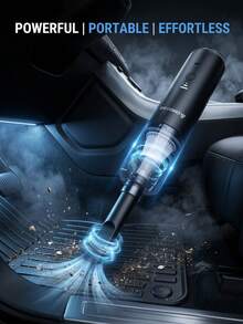 1pc Handheld Vacuum Cleaner, 130,000 RPM Turbo Fan, Adjustable Electric Air Duster, Brushless Motor Handheld Air Tube, High-Performance Car Vortex Turbo, Air Cushion Inflator, Pet Dryer, BBQ Blower - Black - View 9