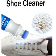 White Shoe Cleaner Foam Stain Remover, No‑Wash Sneaker Cleaning Agent For Leather Canvas Shoes Home Use - A - View 5