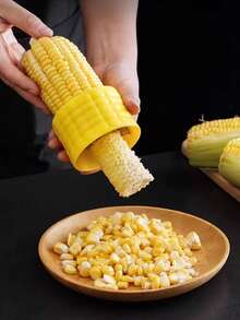 2pcs/1pc Corn Cob Stripper Tool, Corn Kernel Remover And Handheld Corn Peeler For Fresh Corn, Sweet Corn, Corn Salad, Soup, Salsa, BBQ Side Dishes, Meal Prep, Home Kitchen, Picnic And Camping Cooking - Multiple Styles and Colors - View 2