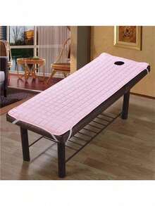 1pc Skin-Friendly Massage Bed Sheet Mattress Cover With Face Breathing Hole For Beauty Salon SPA - Multicolor - View 10