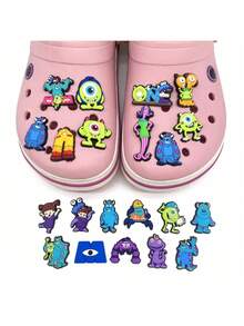Disney 20pcs Monsters Inc. PVC Shoe Charms, Cute DIY Sandals Accessories, 2pcs - A - View 5