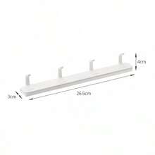 1pc Scalable Gap Hook, No Drilling Hook For Kitchen, Bathroom And Bathroom, Cabinet Pull-Out Hook - Multicolor - View 11