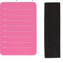 1pc Eyelash Extension Scale Dial - False Eyelash Scale Board - Wearable Handheld Tray - Eyelash Extension Tool/Eyebrow Shaping Tool/Eyelash Artist Supplies/Nail Art Supplies - Multicolor - View 12
