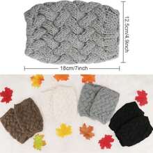 4 Pairs Winter Warm Boot Socks, Girls Crochet Knit Boot Socks, Short Leg Warmers, Boot Covers, Leg Sleeves, Girls Gift - Multicolor - View 5
