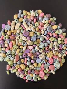 Mixed Color Baroque Gold-Plated Beads, Mixed Color Asymmetrical Beads, Bracelet Making Kit, Suitable For DIY Bracelets, Pendants, Earrings, Necklaces, Keychains, Jewelry, Perfect For Making Holiday Gifts, Perfect Gift For Friends, Very Charming Jewelry Making Kit - Multicolor - View 6