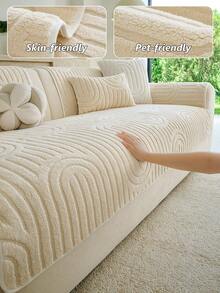 1 buah Bantal Sofa Mewah Baru, Bantalan Kursi Anti Selip Ramah Hewan Peliharaan, Pelindung Sofa, Dekorasi Ruangan, Cocok untuk Sofa 1-4 Dudukan, Serbaguna - MultiWarna - View 7