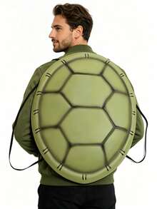 1pc Halloween Party Costume Props EVA Turtle Shell Divine Turtle Cosplay Props Fake Turtle Shell - Multicolor - View 1