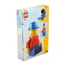 LEGO Bloques de Construcción 40649 Bloques de Construcción de Tamaño Aumentado Minifigura Bloques de Construcción Modelo - transparente - Ver 2