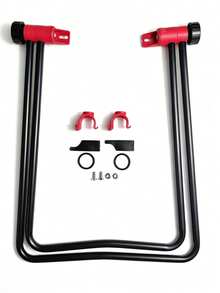 Mountain Bike Triangle Standing Parking Rack, Road Bike U-Shaped Folding Repair Stand, Cycling Equipment - Multicolor - View 9