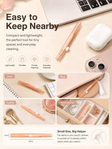 5pcs Phone Charging Port Cleaning Kit, Smartphone Cleaning Tool Set, Anti-Clogging Mini Brush Head And Double-Sided Hook Phone Cleaning Tool, Suitable For Smartphones, Tablets, Earphones And Charging Ports - Portable Device Maintenance Kit - One Size Fits All - View 8