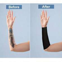 1 Pair Sports Arm Sleeves Compression Elbow Pads Warm Breathable Protective Covers, Suitable For Basketball, Soccer, Running, Fitness, Cycling And Tennis - Multicolor - View 4