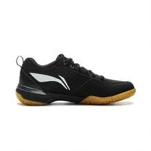 LI-NING DF-01 MAX Pickleball Shoes Badminton Shoes Unisex BOOM Cushioning Anti-Slip Professional Competition Training Sports Shoes AYAU005 - Black - View 2