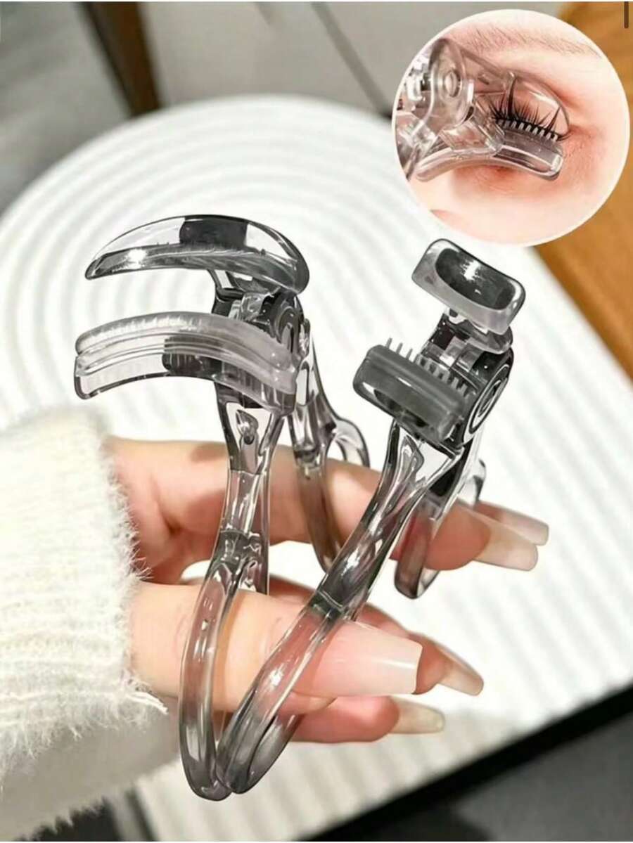 2pcs/Set Penjepit Bulu Mata Profesional & Alat Penata Bulu Mata Sudut Lebar - Pegangan Anti Selip, Desain Sudut Lebar untuk Hasil Lengkung Tahan Lama, Penjepit Bulu Mata Presisi, Cocok untuk Penggunaan di Rumah atau Salon - Alat Rias Penting, Alat Kecantikan Ergonomis, Mudah Digunakan, Ramah untuk Pemula, Aksesori Kecantikan Tahan Lama, Alat Pengeriting Bulu Mata, Penjepit Bulu Mata - MultiWarna - View 1