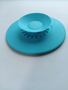 1pc Universal 2-In-1 Kitchen Sink Drain Stopper With Silicone Filter, Sink Protector, Kitchen/Bathroom Accessory, Suitable For Laundry Room, Sink, Washbasin, Anti-Clogging Pop-Up Drain Stopper, Suitable For Bathtub, Shower And Sink, Hair Catcher, Christmas/Halloween Gift - Multicolor - View 12