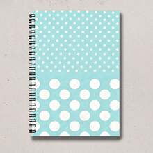 1pc A5 Spiral Bound Notebook, Polka Dot Cover, High Quality Paper, Smooth Writing, Durable Cover, Suitable For Work And Office, Back To School Essential. School Notebook - Lined Notebook - View 4