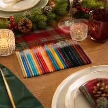 30PCS Christmas Theme Colorful Neutral Pens, Large Capacity Multi-Color Barrel, Smooth Ink Flow, Holiday Card Creation, Planner Decoration, Daily Recording Stationery Set, Christmas Card, Planner DIY, Student Exam Preparation, Marking And Writing Stationery Set - 30-piece Set - View 3