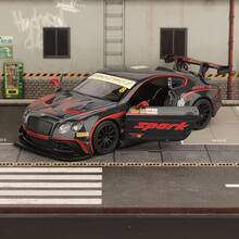 CCA COOL CHIC AUTO Model Mobil Simulasi Paduan Logam CCA1:43 Bentley GT3 (Model Boao) - Grey - View 2