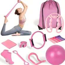 Thickened Anti-Puncture Fitness Training Yoga Ball/Pilates Ball, Suitable For Yoga, Pilates, Stretching And Relaxation. Perfect Gift For Family, Friends Or Partner - A - View 2