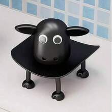 1/3/6pcs Sheep-Shaped Toilet Paper Holder Set, Fun 3D Printed Black Sheep Design Toilet Paper Rack, Freestanding Toilet Paper Storage Rack, Suitable For Bathroom Shelf, Housewarming Gift, Bathroom Decor And Kitchen - Multicolor - View 9