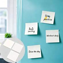 3x3 Inch White Grid Sticky Notes, 80 Sheets Per Pad, Includes Grid/Lined/Blank 3 Types Of Adhesive Memo Paper, Suitable For Office, Home, Planner, Travel And Daily Reminders, Multi-Purpose Note Pad, Clear Printing, Thick Paper, Smooth Writing, No Ink Bleeding, Compact And Portable, Office Reminder Notebook, Easy To Tear, Reusable, Note Sticky Notes, Back To School Season Recommended, Back To School Season Recommended - one-size - View 8