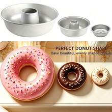 3/5/9‑Inch Donut Hollow Molds, Hollow Round Molds, Aluminum Non‑Stick, High‑Temperature Resistant And Easy To Demold. Baking Trays For Making Donuts And Hollow Cakes In Ovens, Professional Kitchenware Suitable For Eid Al‑Adha, Ramadan And Christmas - Donut Mold - View 6