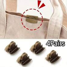 4/8Pairs Magnetic Clasp Invisible Seamless Buckle, Metal Snap Button For Handbag, Wallet Decoration DIY Craft Accessories, Suitable For Bags, Jewelry Boxes And More - Multicolor - View 23