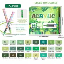 Direct Liquid Acrylic Markers, Multiple Color Themes Available 24/36 Colors, Direct Liquid Art Pens, Suitable For Painting, Coloring, Crafts, School And Office Supplies - Acrylic Paint Marker Set With Direct Liquid Feed - View 21